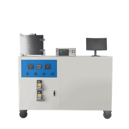 High-accuracy VBCC Gas Sensor Testing Unit in stainless steel, designed for gas analysis with precise heating and vacuum control.