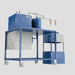 A biomass pyrolysis unit utilizes APM Kanthal heating elements, achieving uniform heating up to 1200°C for reliable operation
