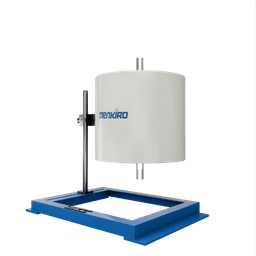 Versatile furnace with horizontal and vertical configurations, reaching temperatures of 1800°C, suitable for high-heat processes
