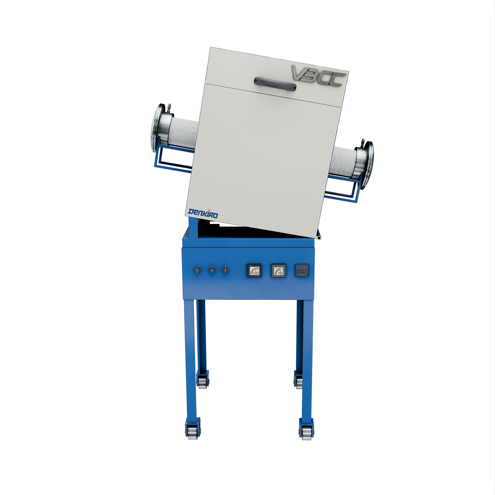 An innovative tiltable tubular furnace designed for optimal heat distribution of granules, powders, and particulate materials in laboratories