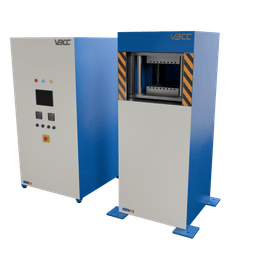 Visual representation of VBCC's 100 Ton Automatic Hydraulic Press, emphasizing its efficiency and heavy-duty performance Visual representation of VBCC's 100 Ton Automatic Hydraulic Press, emphasizing its efficiency and heavy-duty performance