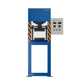VBCC's Automatic Hydraulic Press employs an electric motor and hydraulic system for reliable, precise manufacturing in various industries VBCC's Automatic Hydraulic Press employs an electric motor and hydraulic system for reliable, precise manufacturing in various industries
